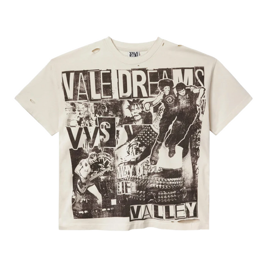 VALE MOSH PIT TEE - CREAM