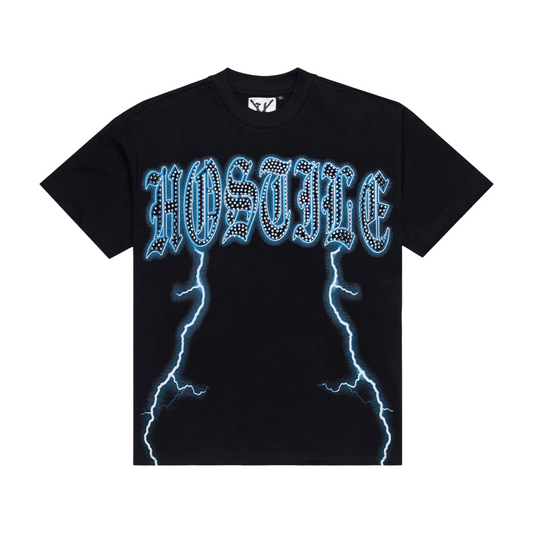 XHOSTILE 'THUNDER' TEE - BLUE