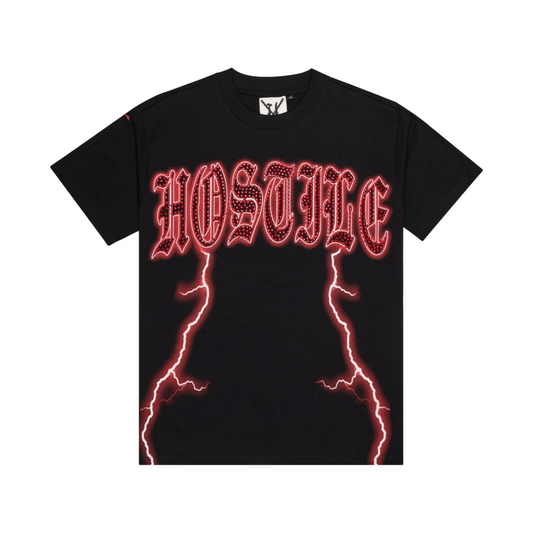 XHOSTILE 'THUNDER' TEE - RED