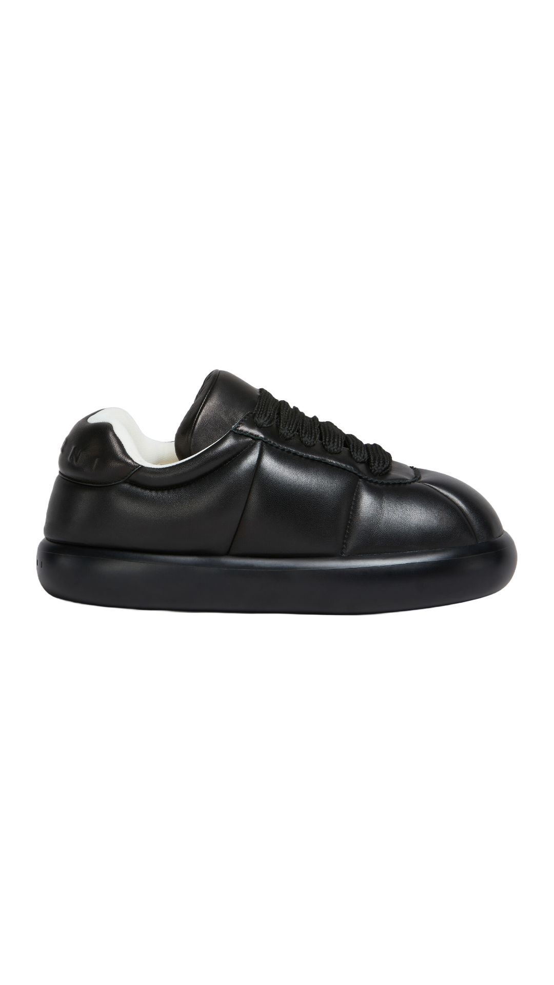 MARNI BLACK LEATHER BIGFOOT 2.0 SNEAKER