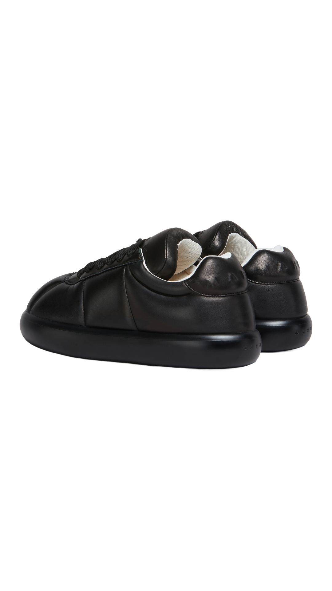 MARNI BLACK LEATHER BIGFOOT 2.0 SNEAKER