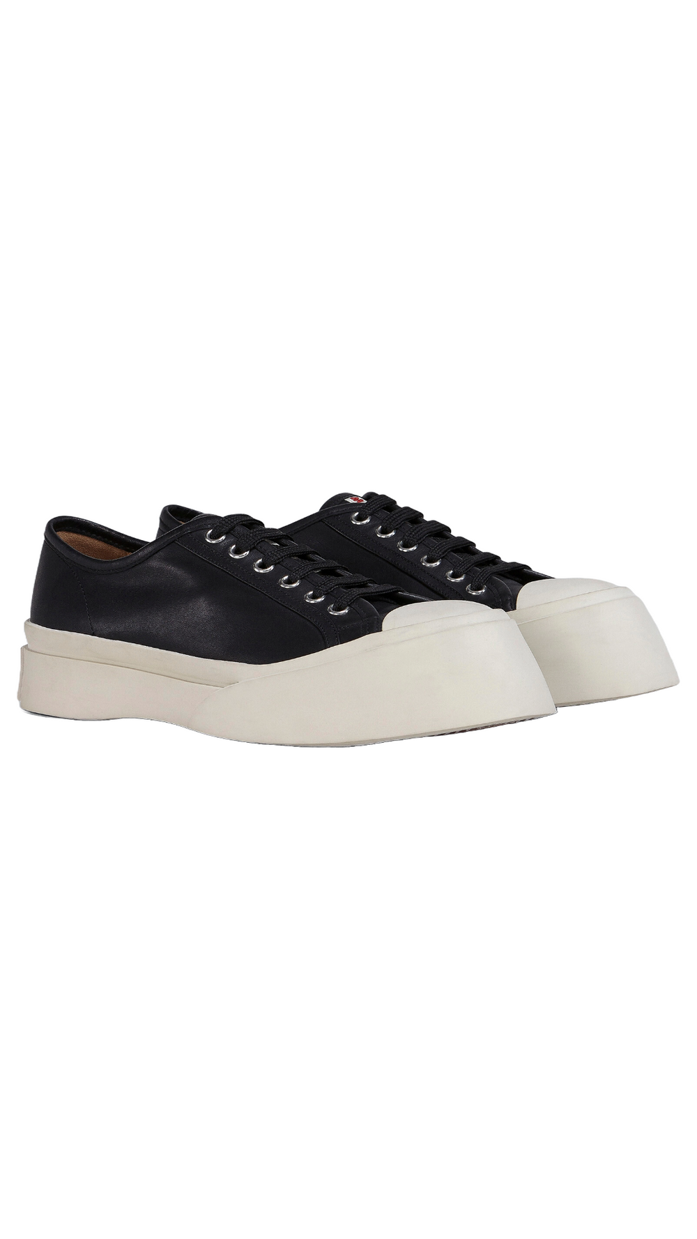 MARNI BLACK NAPPA LEATHER PABLO SNEAKER