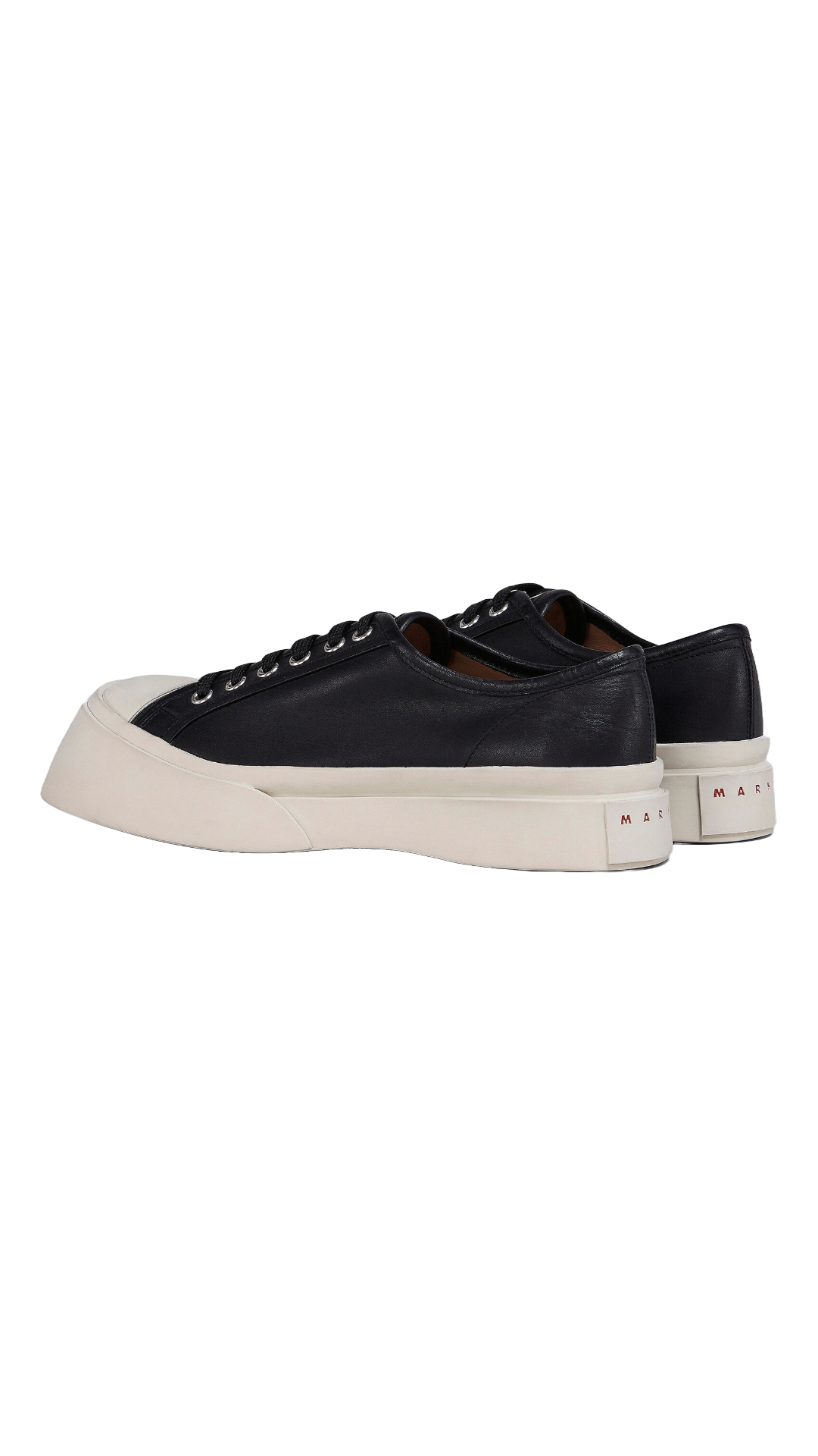 MARNI BLACK NAPPA LEATHER PABLO SNEAKER