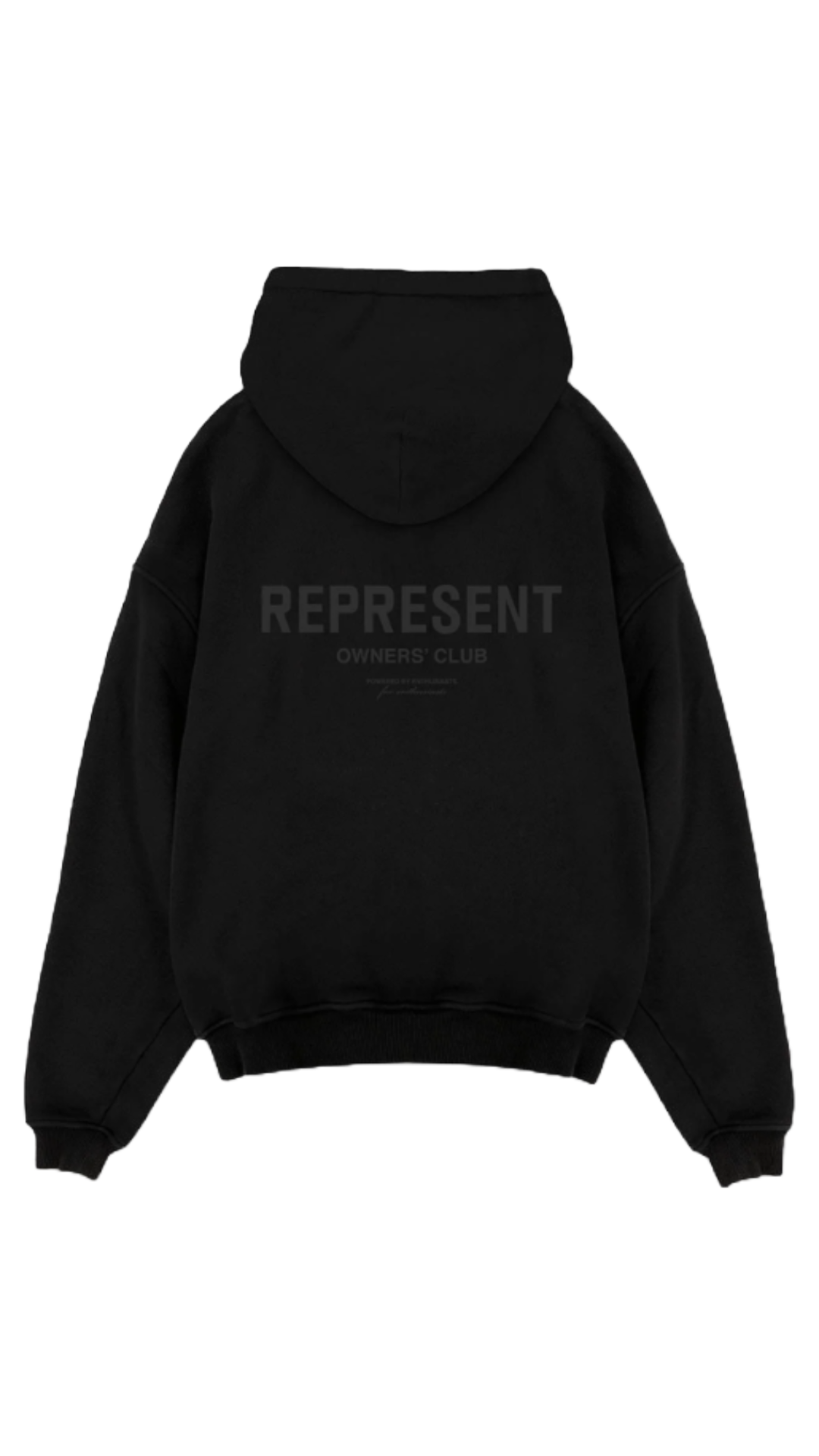 REPRESENT OWNERS CLUB HOODIE - BLACK REFLECTIVE