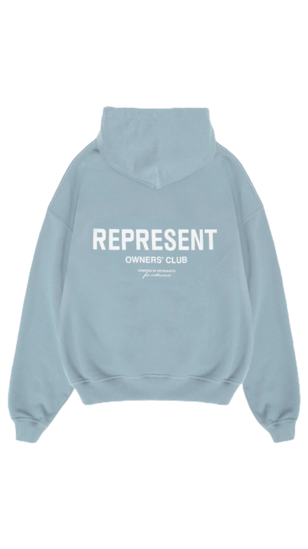 REPRESENT OWNERS CLUB HOODIE - POWDER BLUE