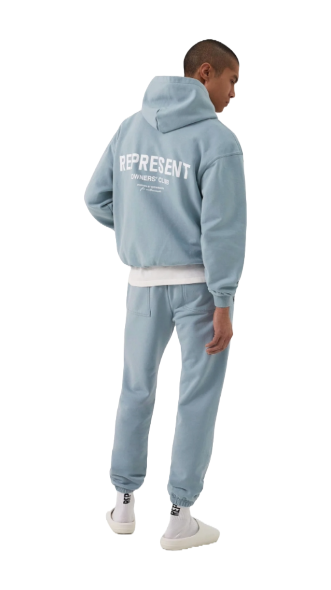 REPRESENT OWNERS CLUB HOODIE - POWDER BLUE