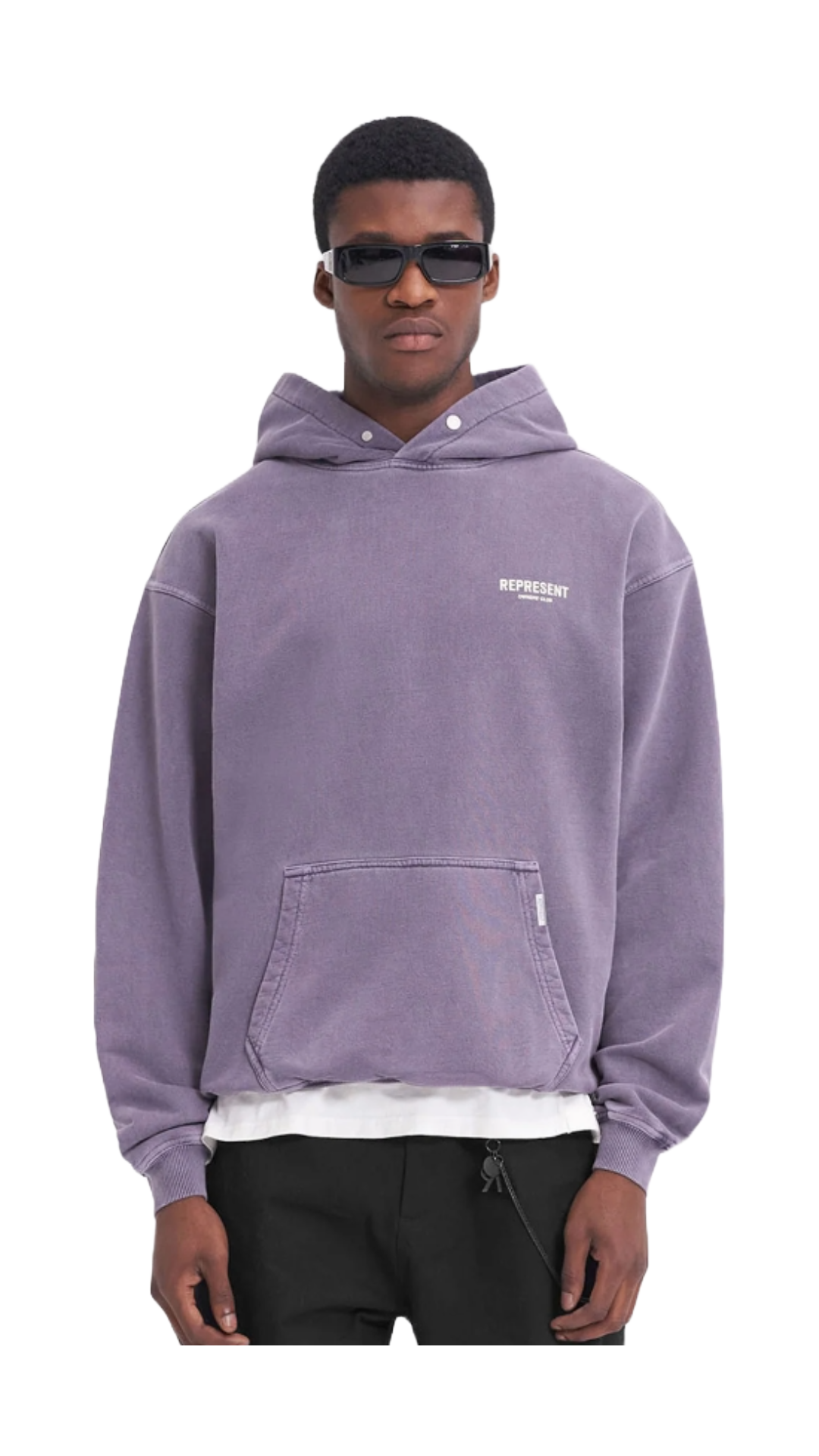 REPRESENT OWNERS CLUB HOODIE - VINTAGE VIOLET