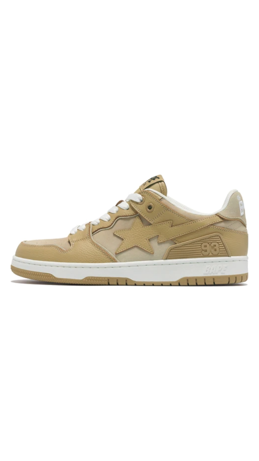 BAPE® SK8 STA #4 MENS BEIGE