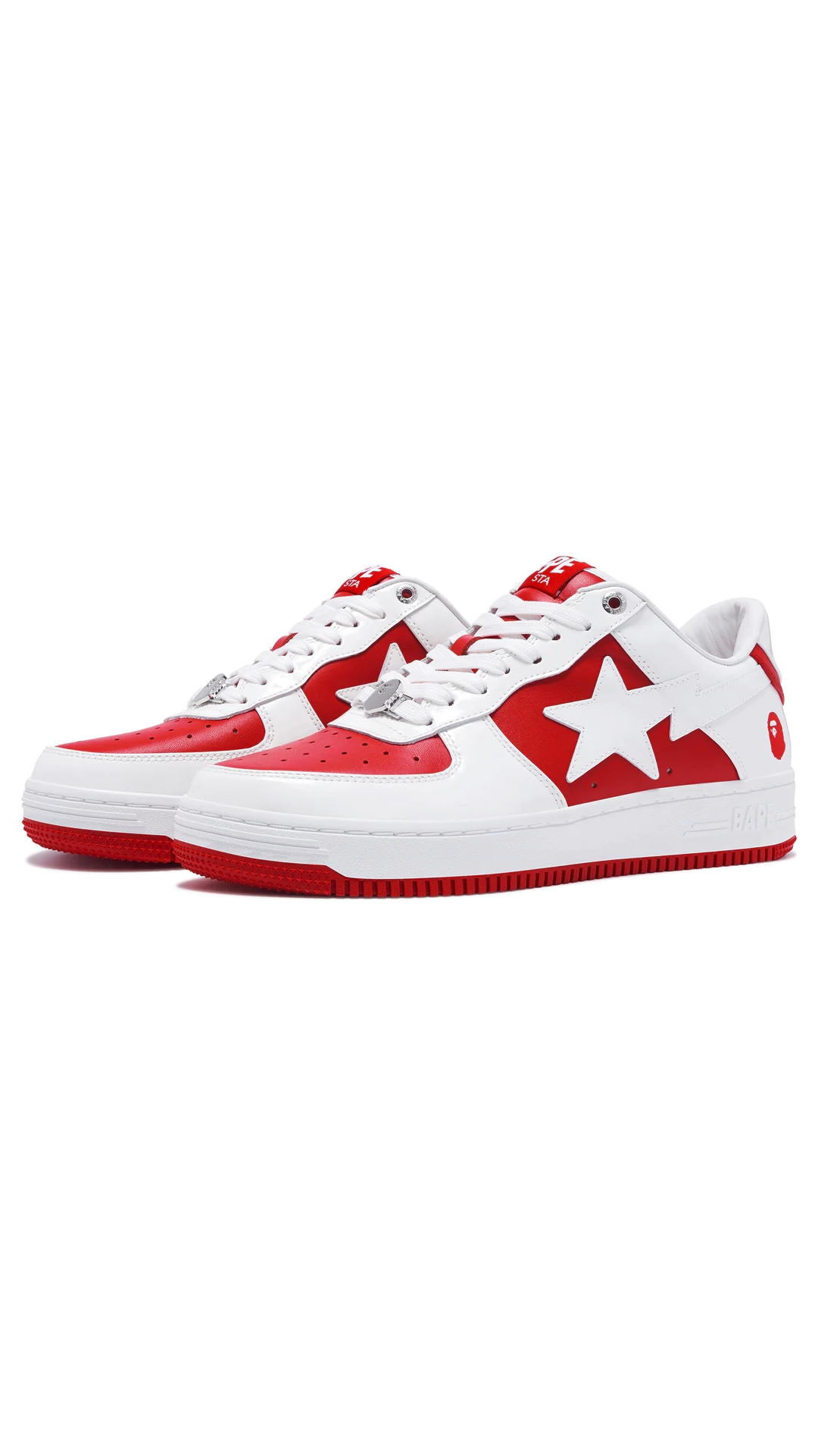 BAPE STA #6 RED/WHT