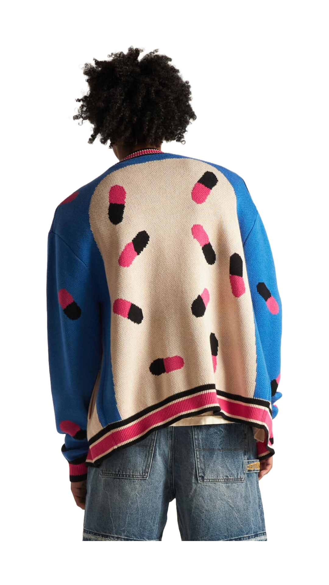 DSM KNITTED PILL CARDIGAN