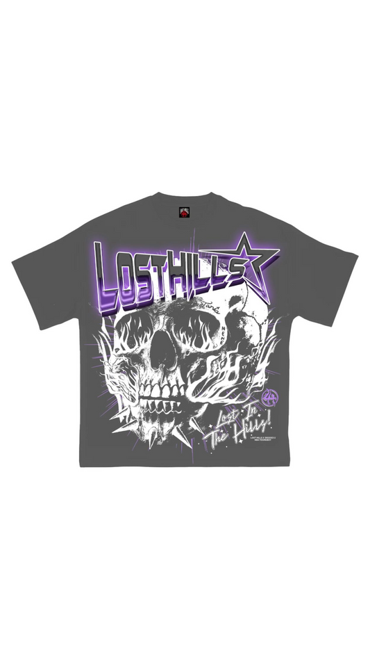 LOSTHILLS NBA004 GREY TEE