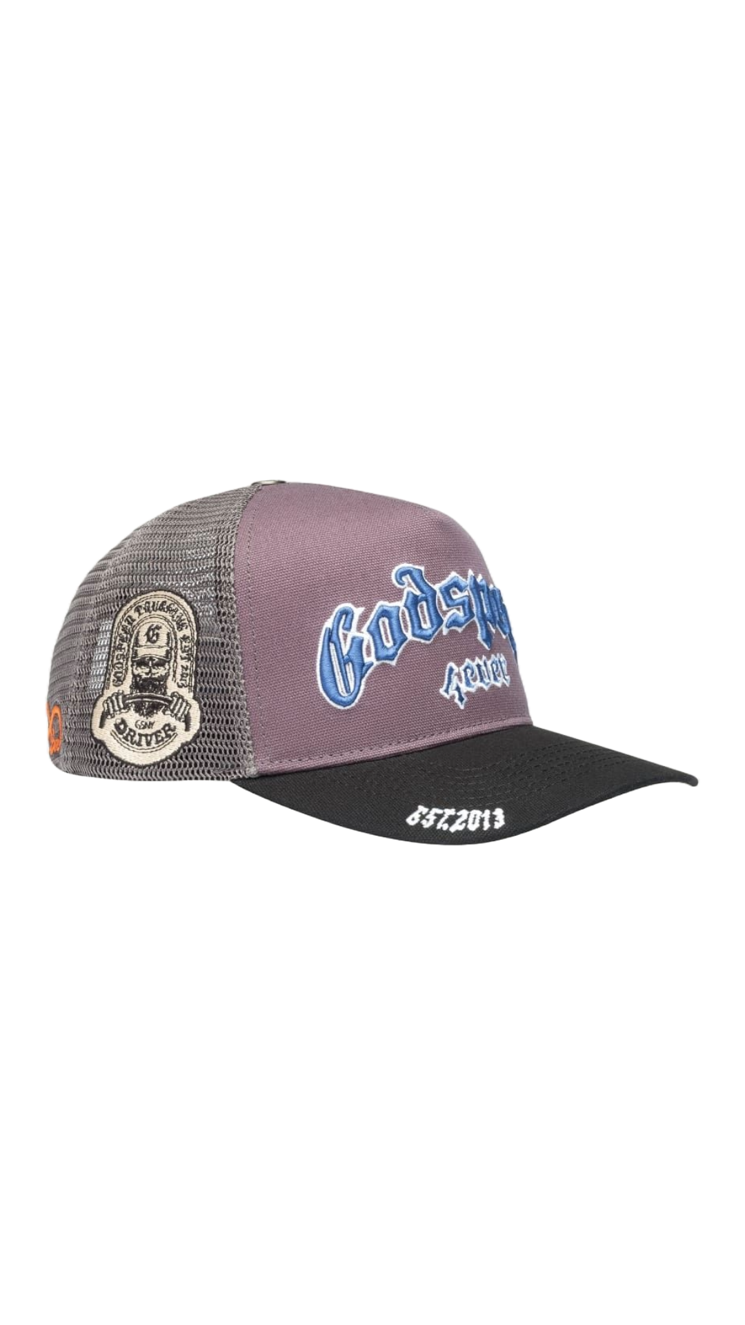 GODSPEED FOREVER TRUCKER HAT (GREY/BLUE)