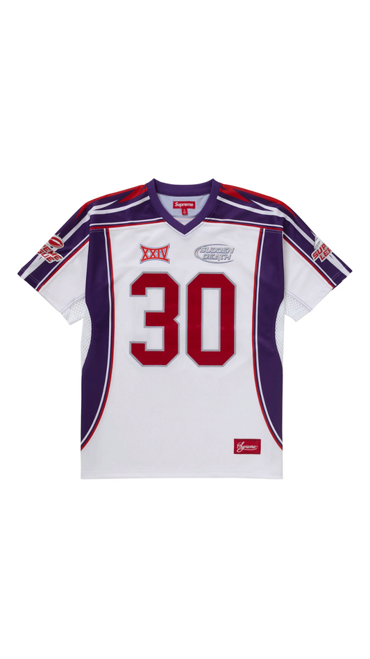 SUPREME SUDDEN DEATH FOOTBALL JERSEY (WHITE)