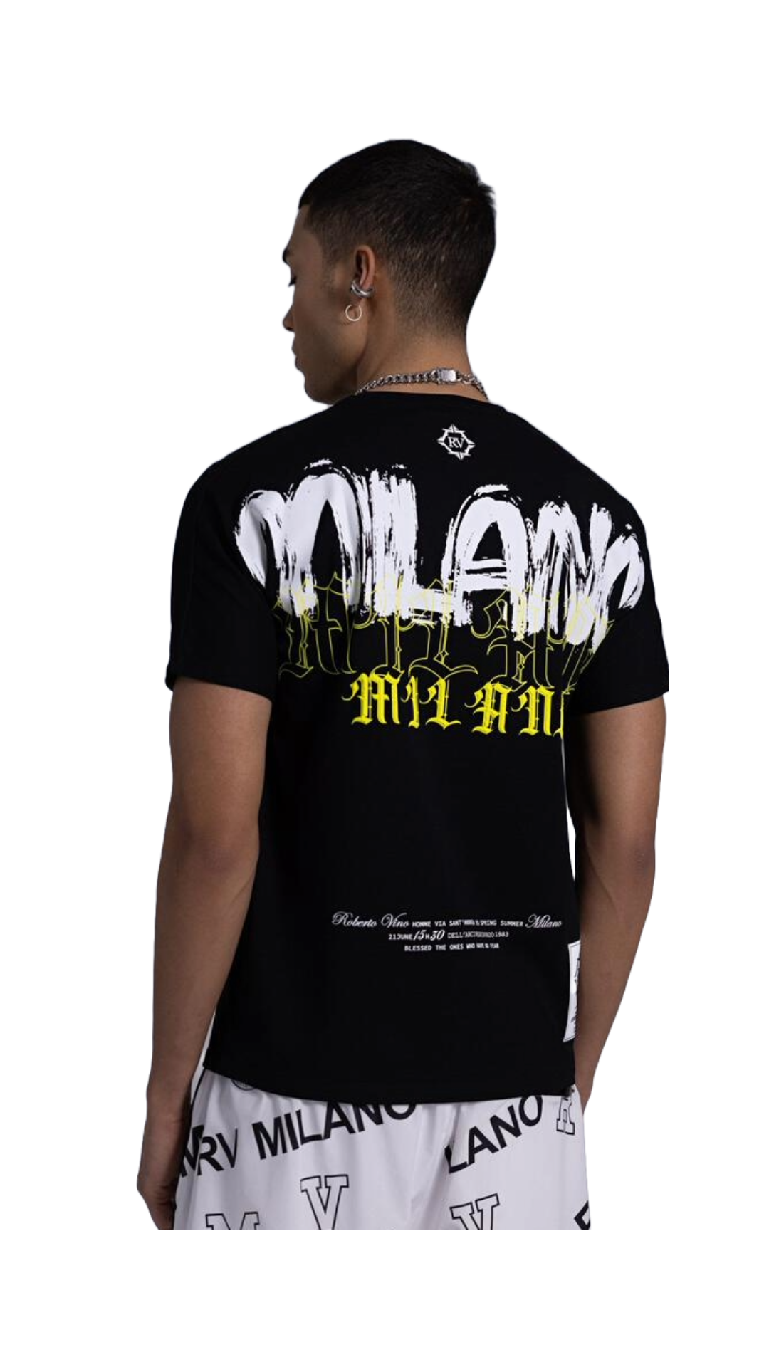 ROBERTO VINO "MILANO BACK" TEE