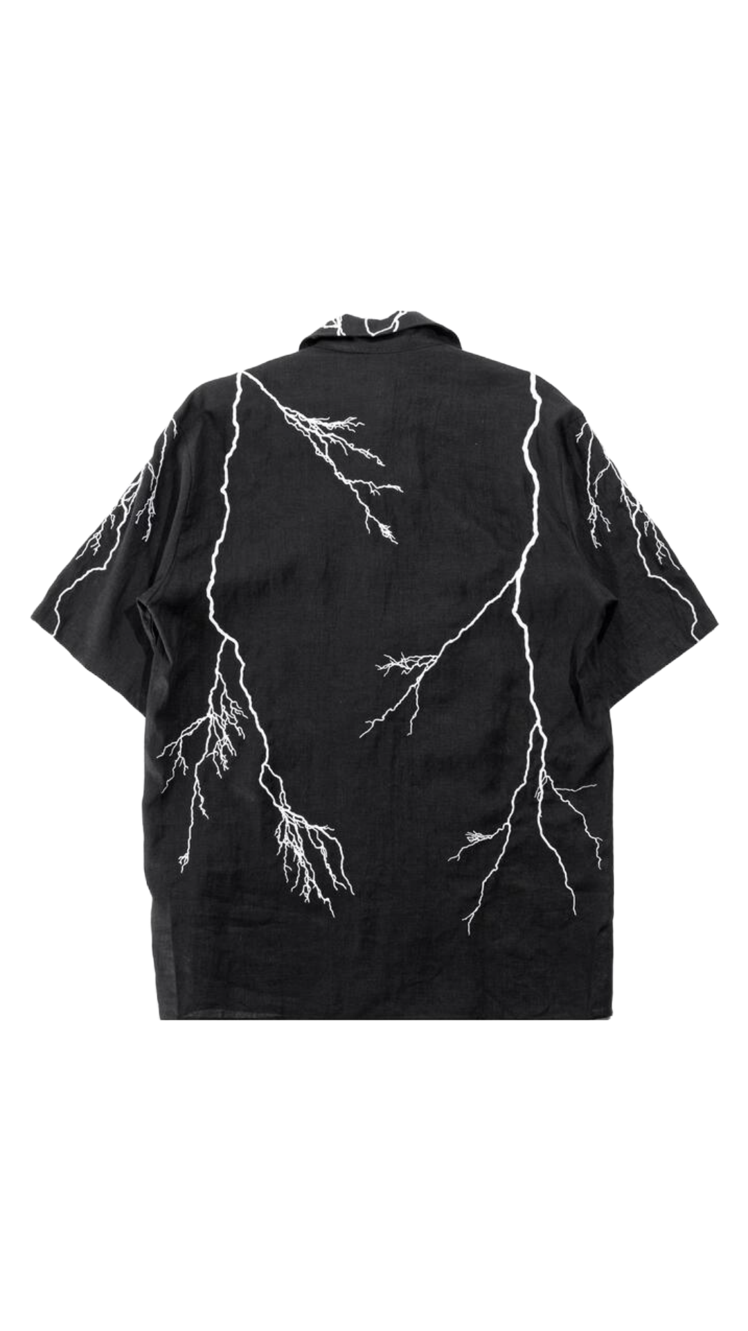 DSM LIGHTNING BUTTON UP (BLK)