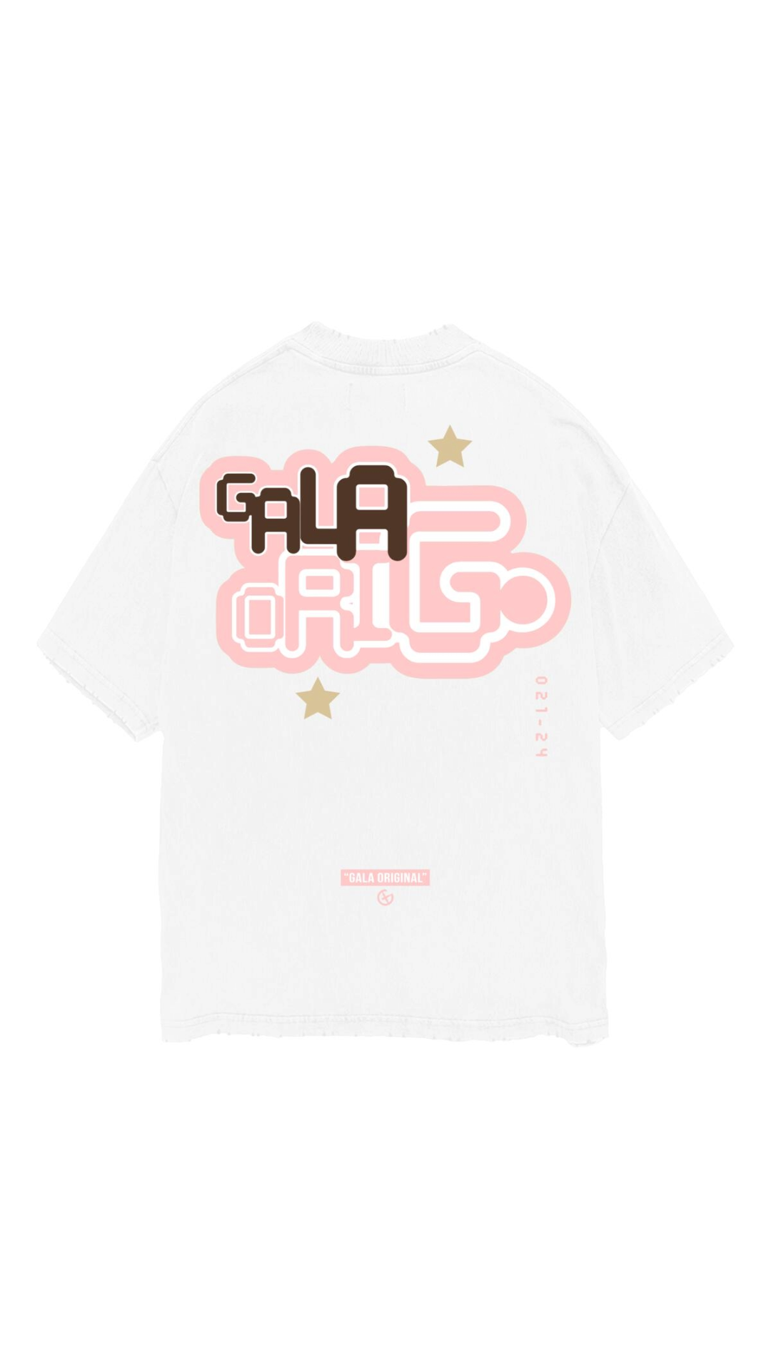 GALA "SHAPES" TEE (WHITE)