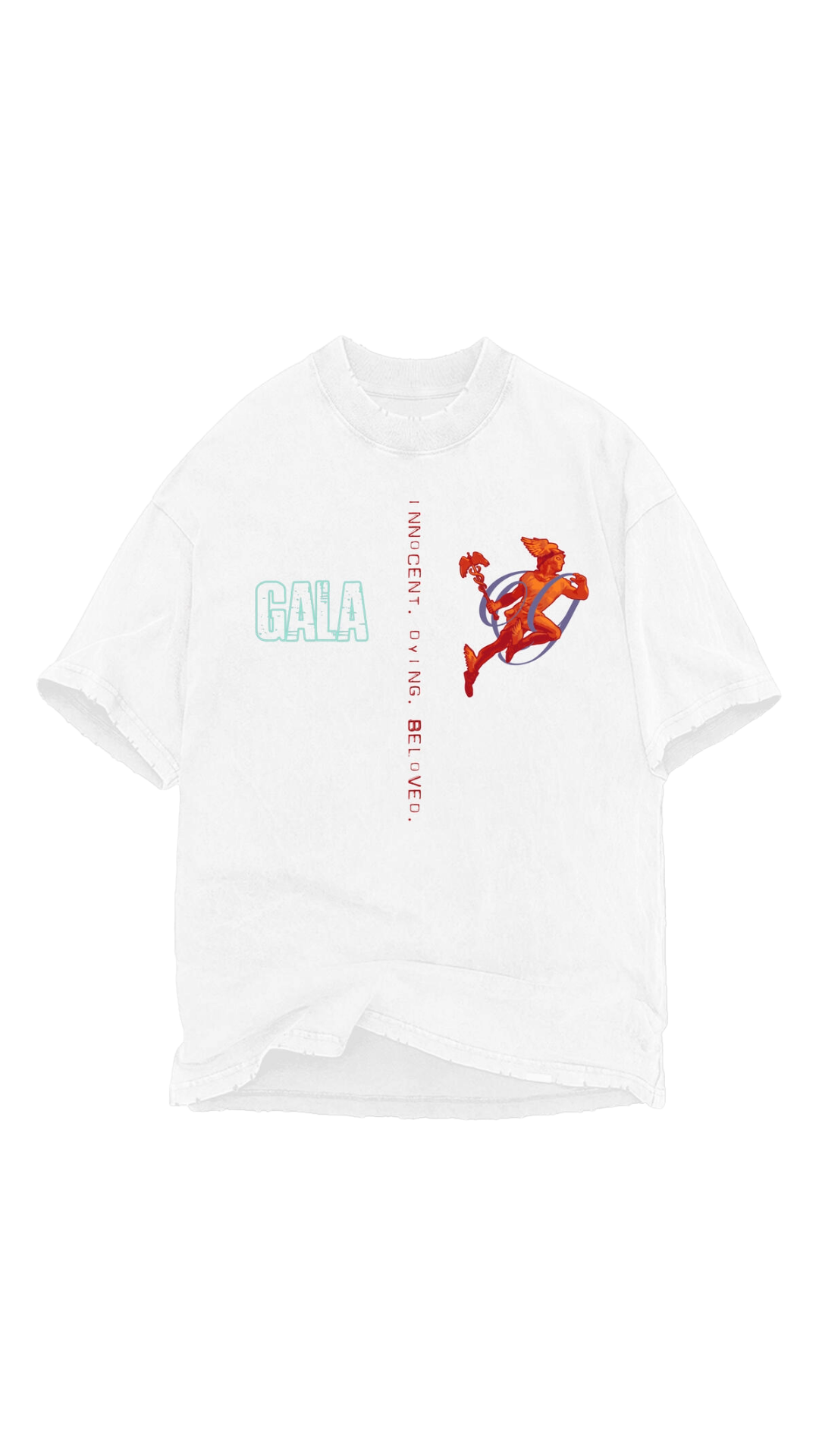 GALA "HERMES" TEE (WHITE)