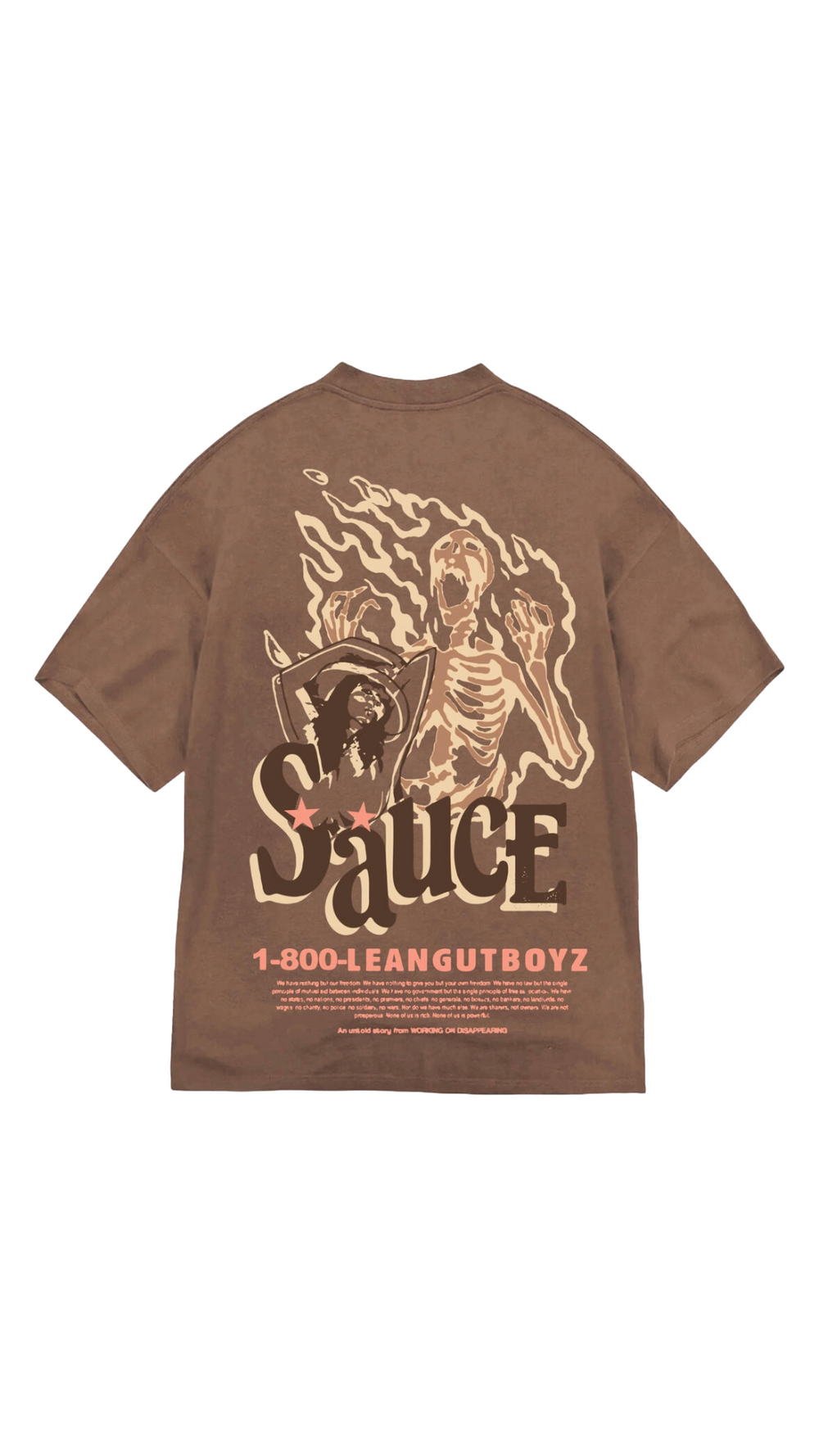 SUGARHILL "SAUCE" T-SHIRT (VINTAGE OAK)