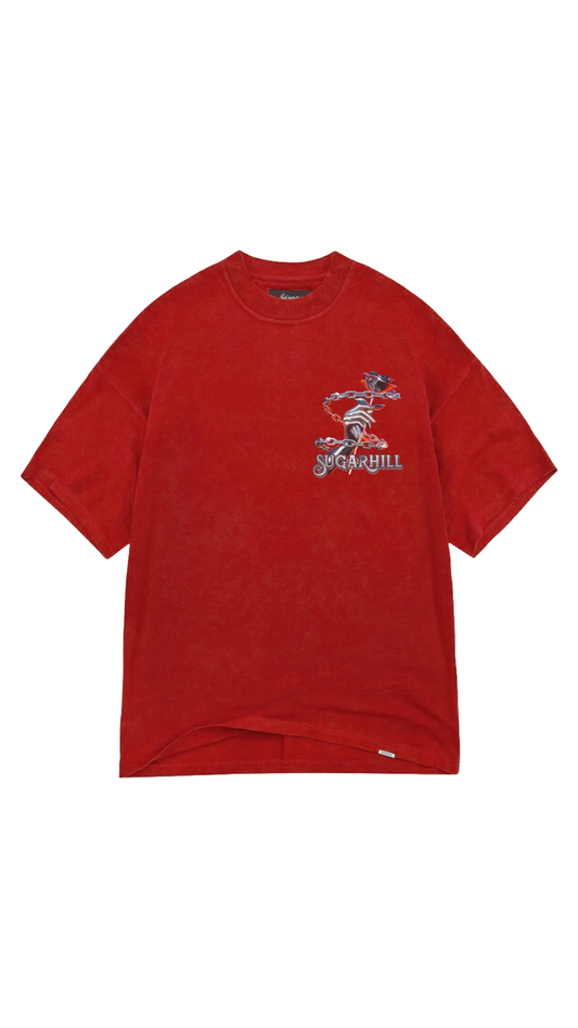 SUGARHILL "CHAINED TO YOU" T-SHIRT (RED)