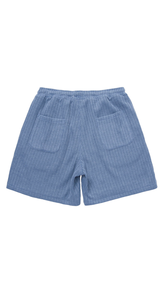 HTG KNIT SHORT (BLUE)