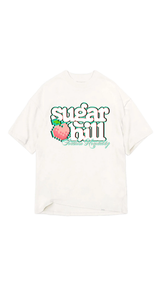 SUGARHILL "PEACHES" T-SHIRT (WHITE)