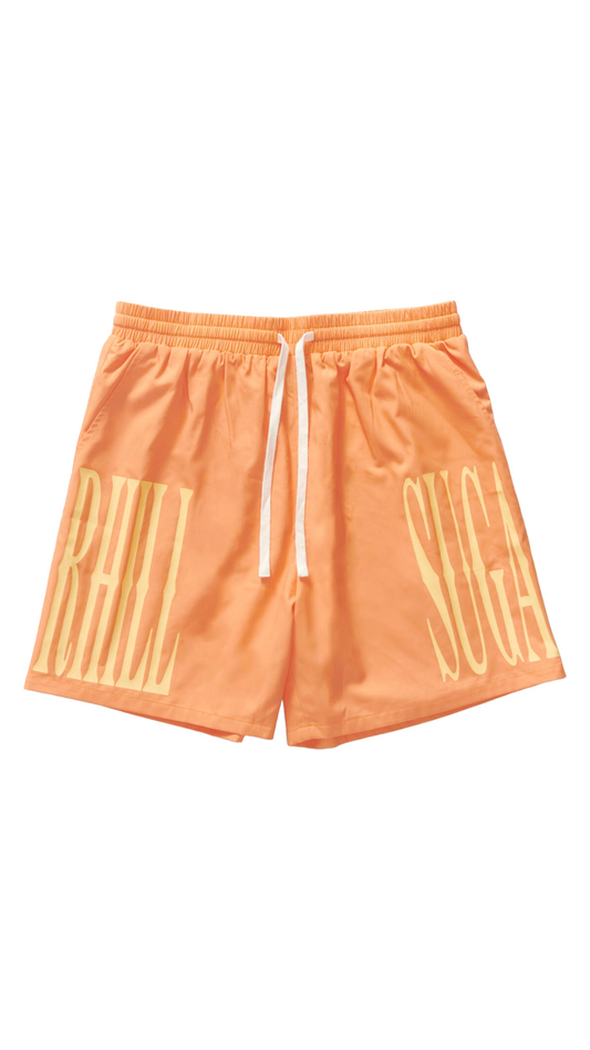 SUGARHILL "DECO" SHORTS (ORANGE/YELLOW)