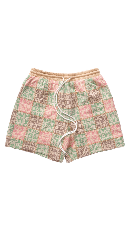 SUGARHILL "BLOCKA" SHORTS (MULTICOLOR)