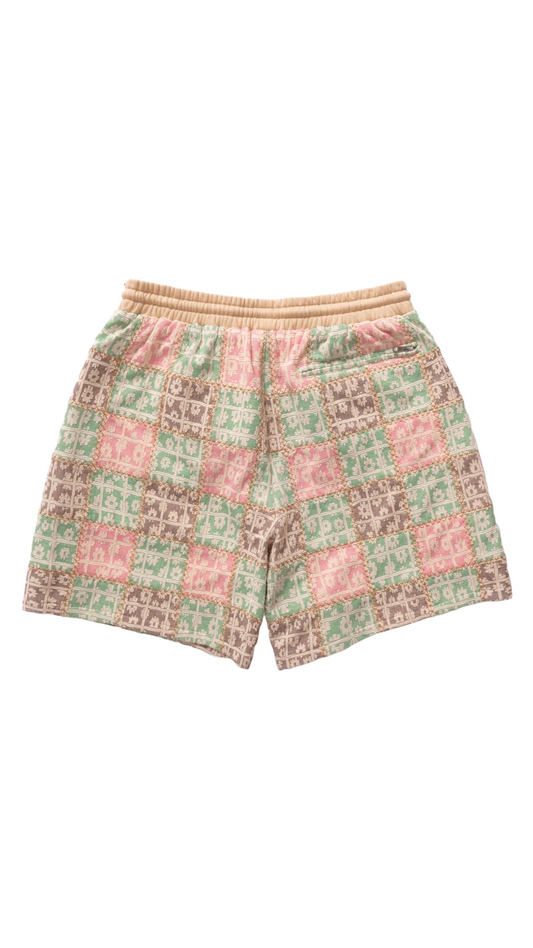 SUGARHILL "BLOCKA" SHORTS (MULTICOLOR)