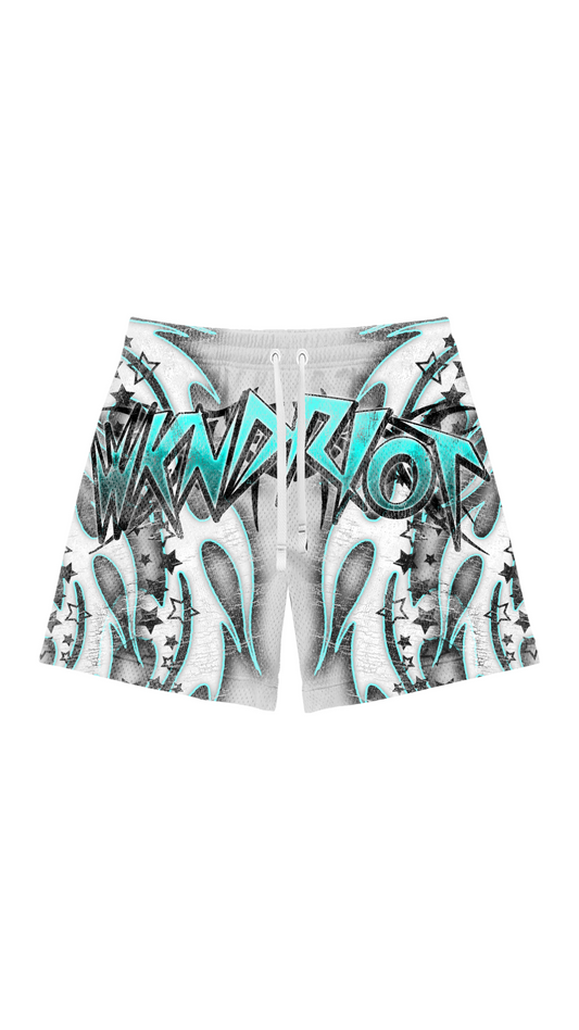 WKND RIOT BTC SHORT WHITE