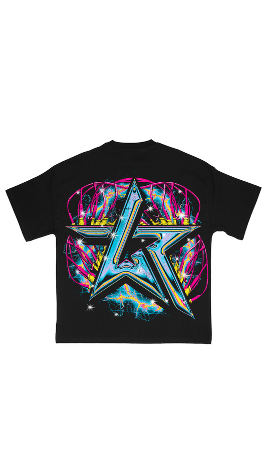 WKND RIOT "WIRED MIND" TEE (BLACK)