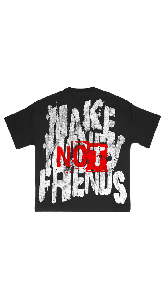 WKND RIOT BLACK "MAKE MONEY NOT FRIENDS" TEE