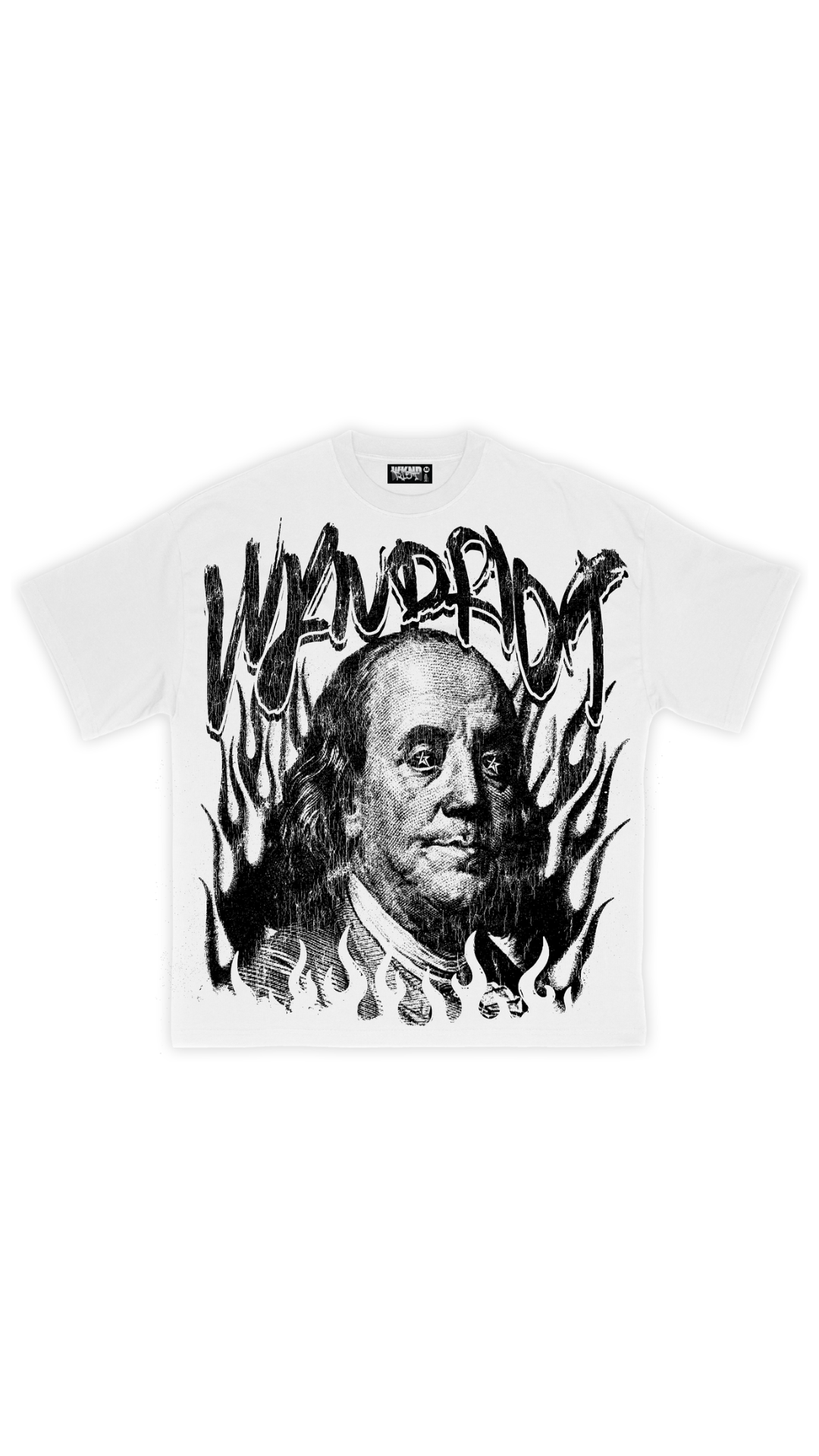 WKND RIOT WHITE "MAKE MONEY NOT FRIENDS" TEE