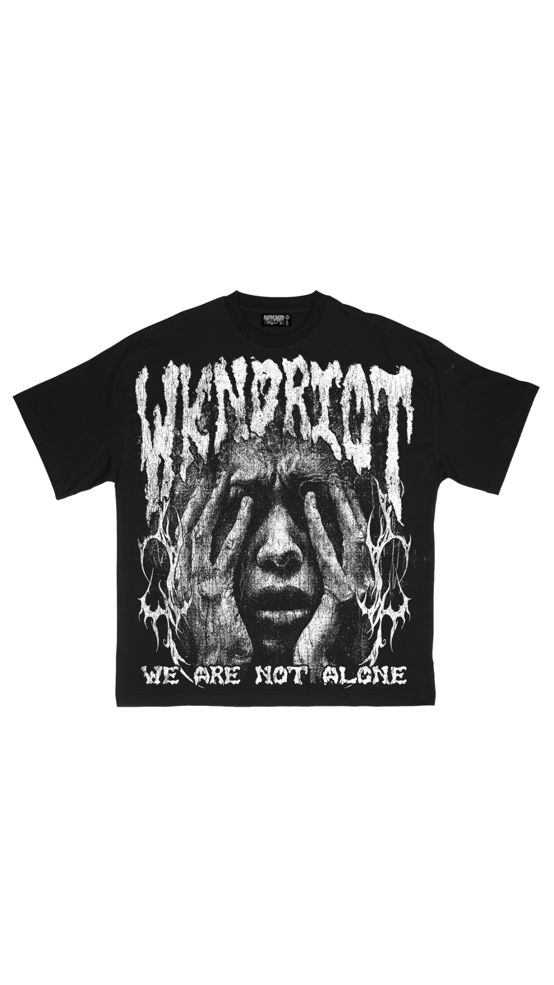 WKND RIOT "NOT ALONE" TEE (BLACK)