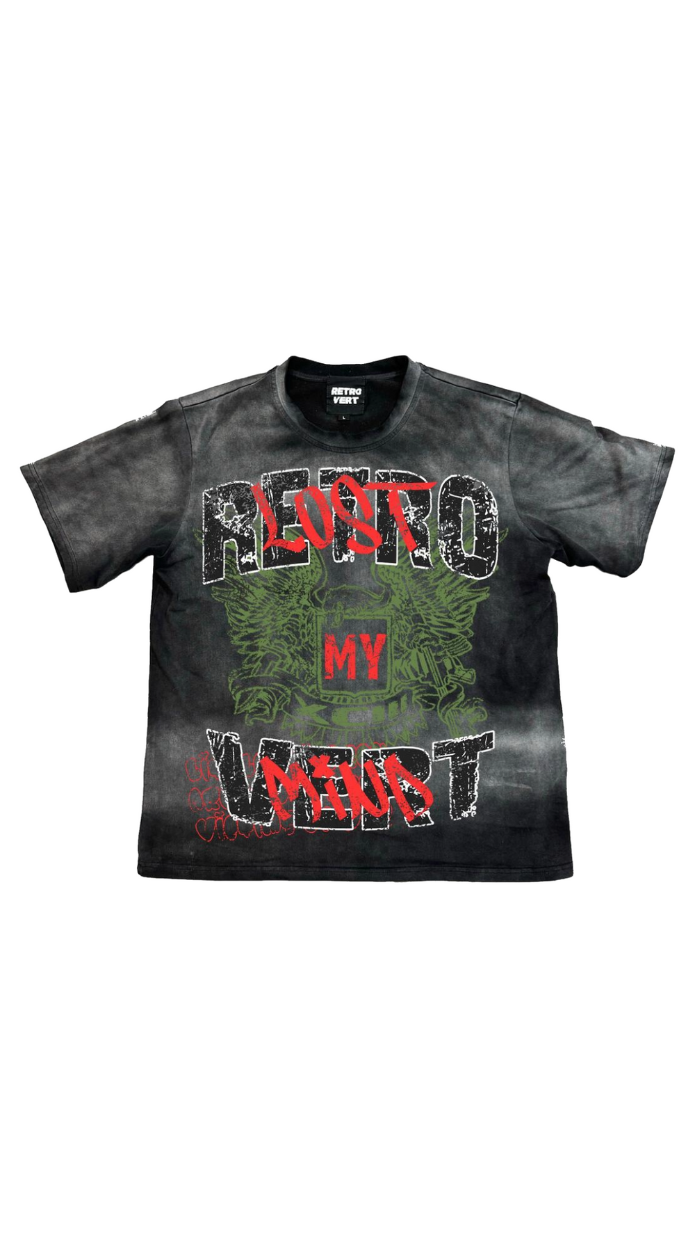 RETROVERT LOST GRAFFITI T-SHIRT