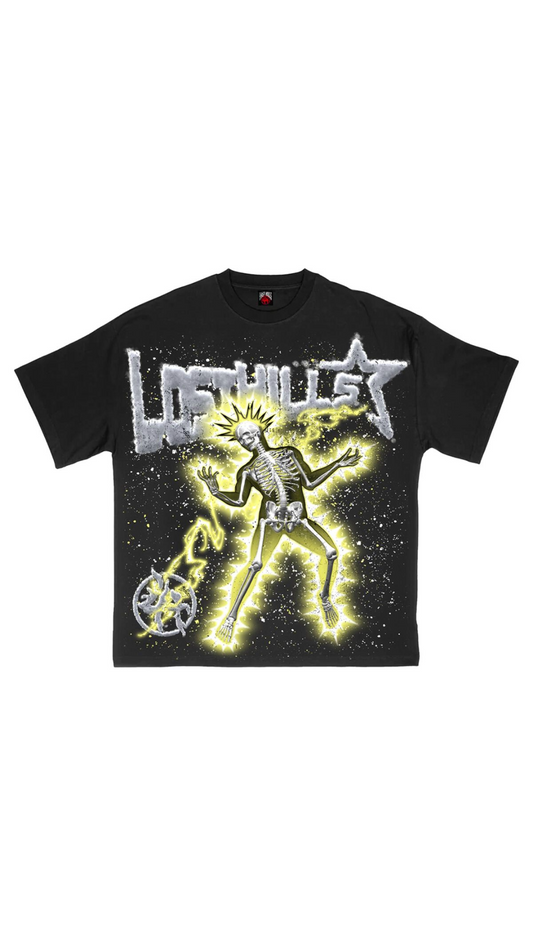 LOSTHILLS LH30004 TEE (BLACK)