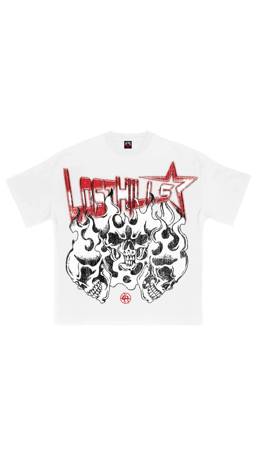 LOSTHILLS LH30010 TEE (WHITE)