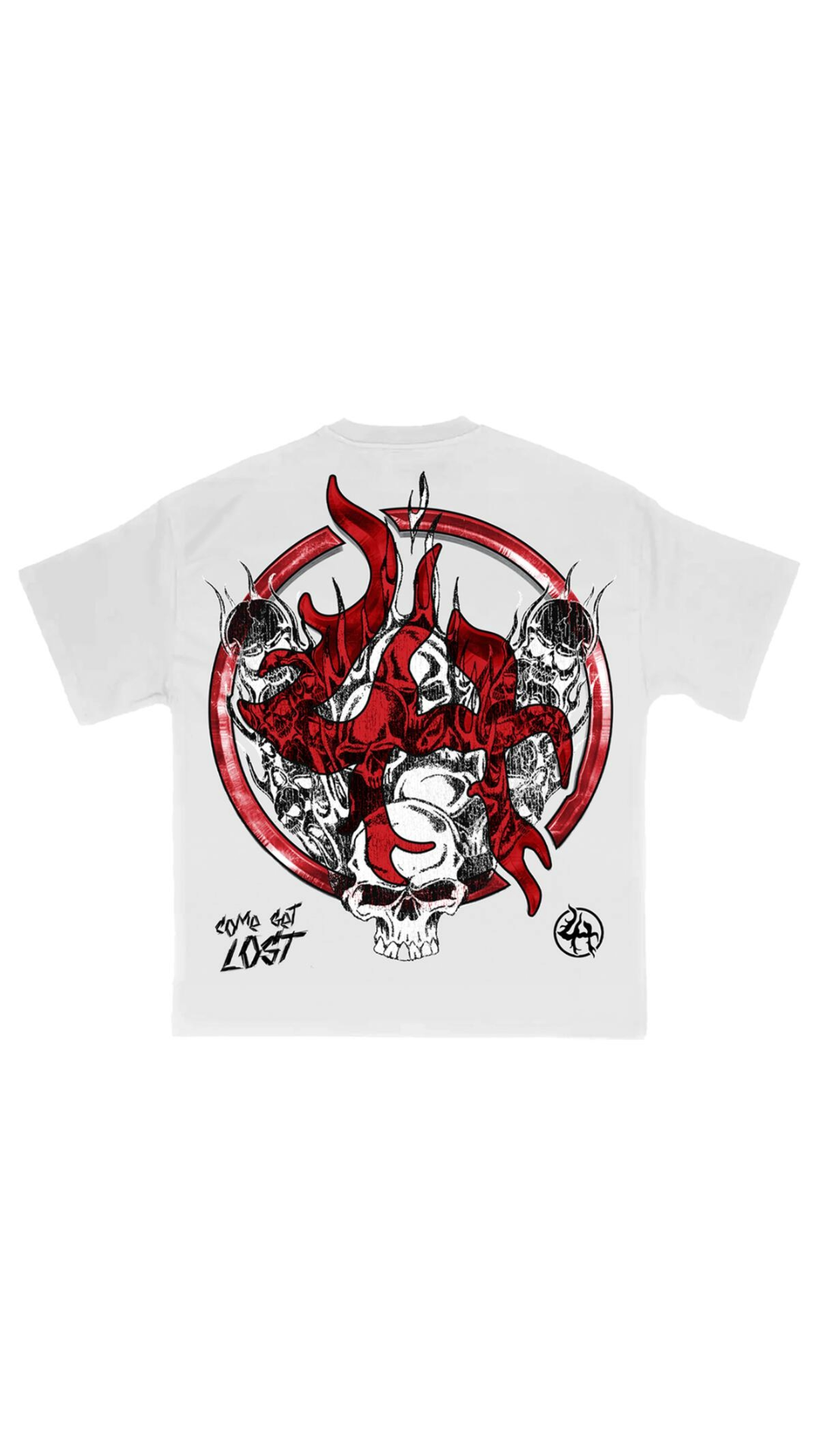 LOSTHILLS LH30010 TEE (WHITE)