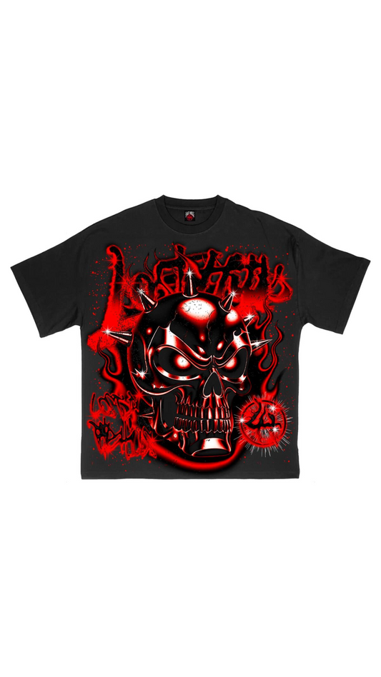 LOSTHILLS LH30005 TEE (BLACK)