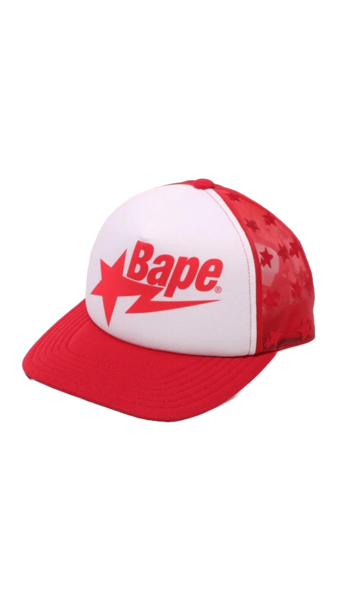 BAPE STA STARS MESH CAP (RED)