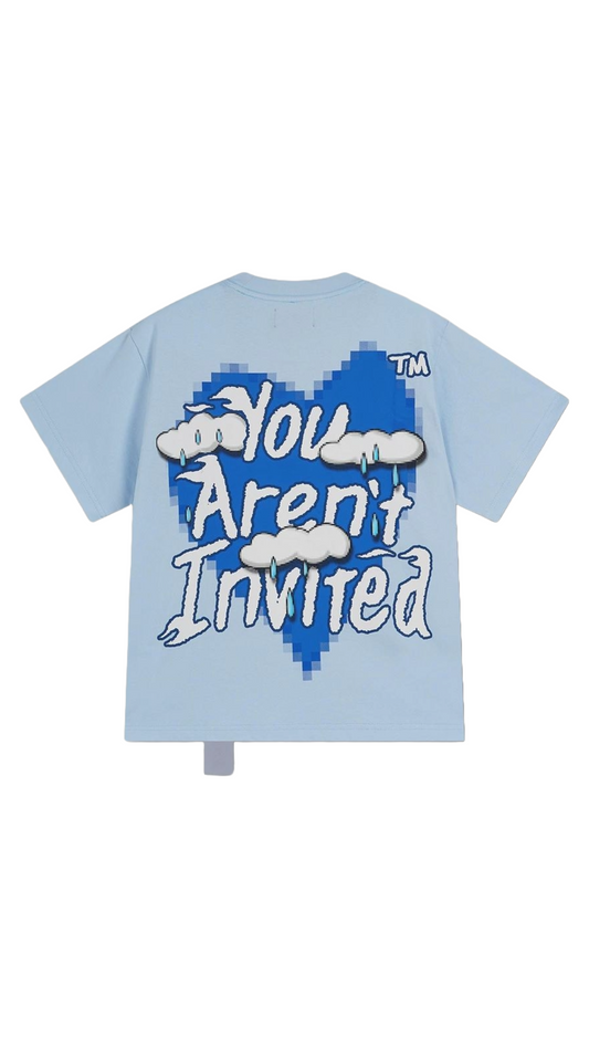 DIGI HEART TEE - BLUE