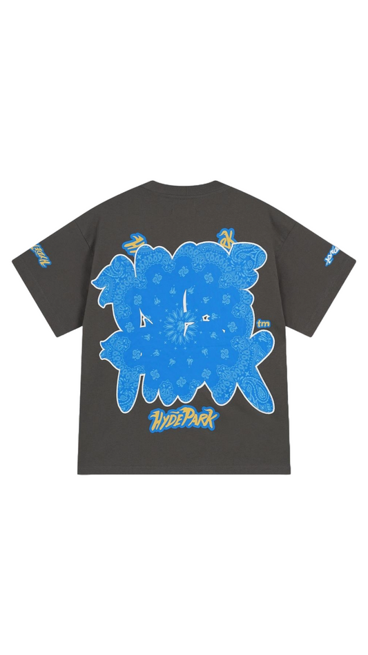 BUBBLE YUP TEE - BLUE