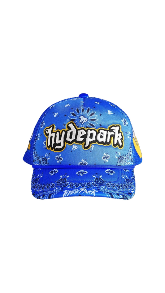 HP BLUE BANDANA TRUCKER