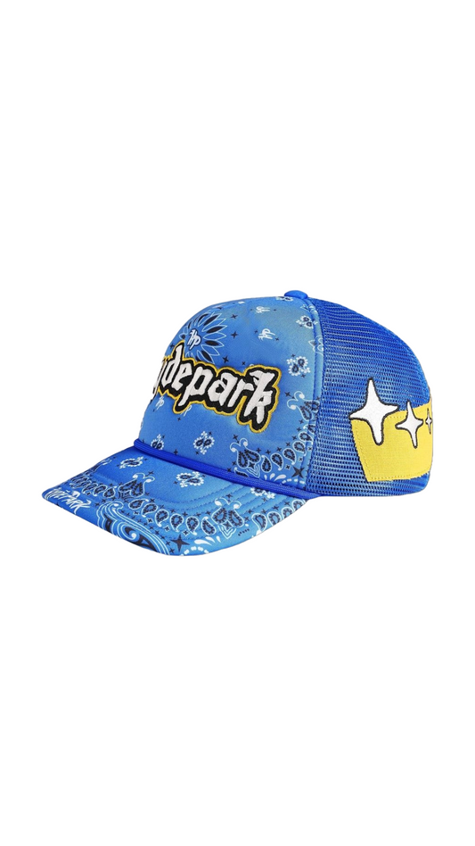 HP BLUE BANDANA TRUCKER