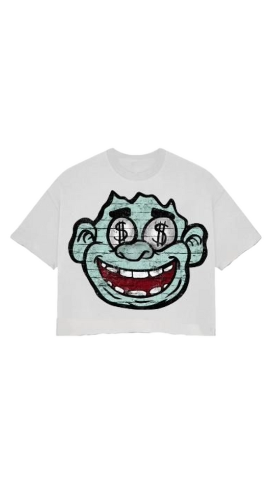 GREEN MONSTER WHITE TEE