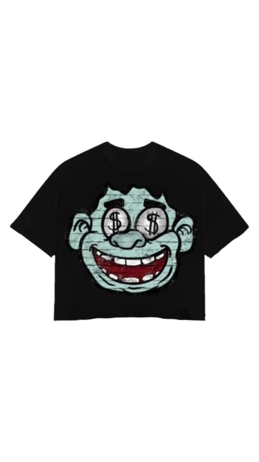 GREEN MONSTER BLACK TEE