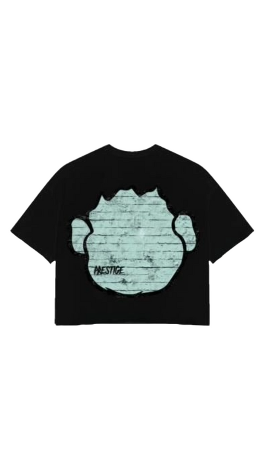 GREEN MONSTER BLACK TEE