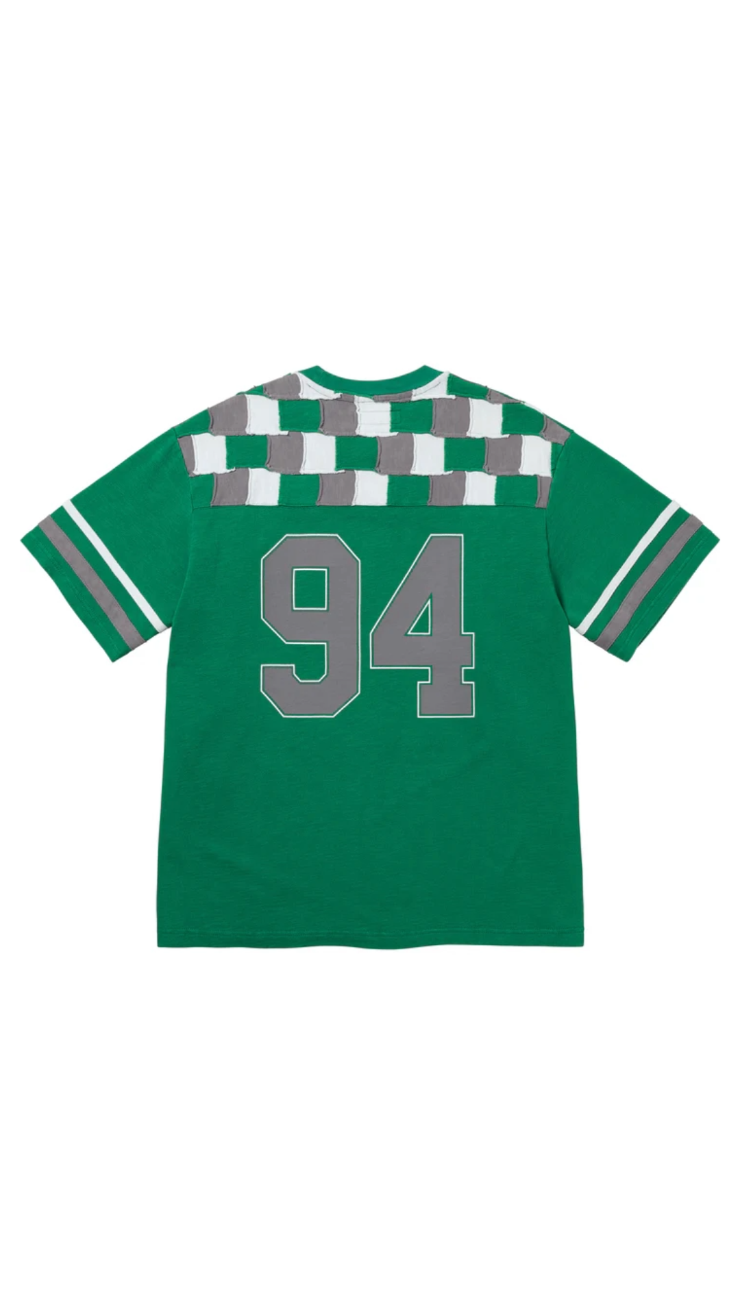 SUPREME PATCHWORK YOKE FOOTBALL TOP (GREEN)