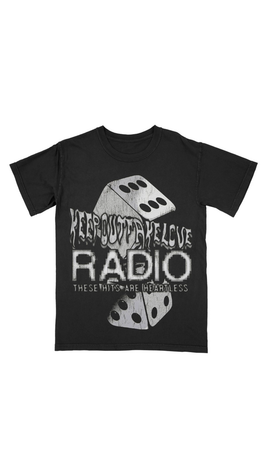 KOFL HIT RADIO TEE (BLK/WHT)