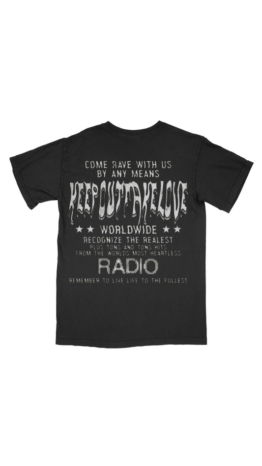 KOFL HIT RADIO TEE (BLK/WHT)