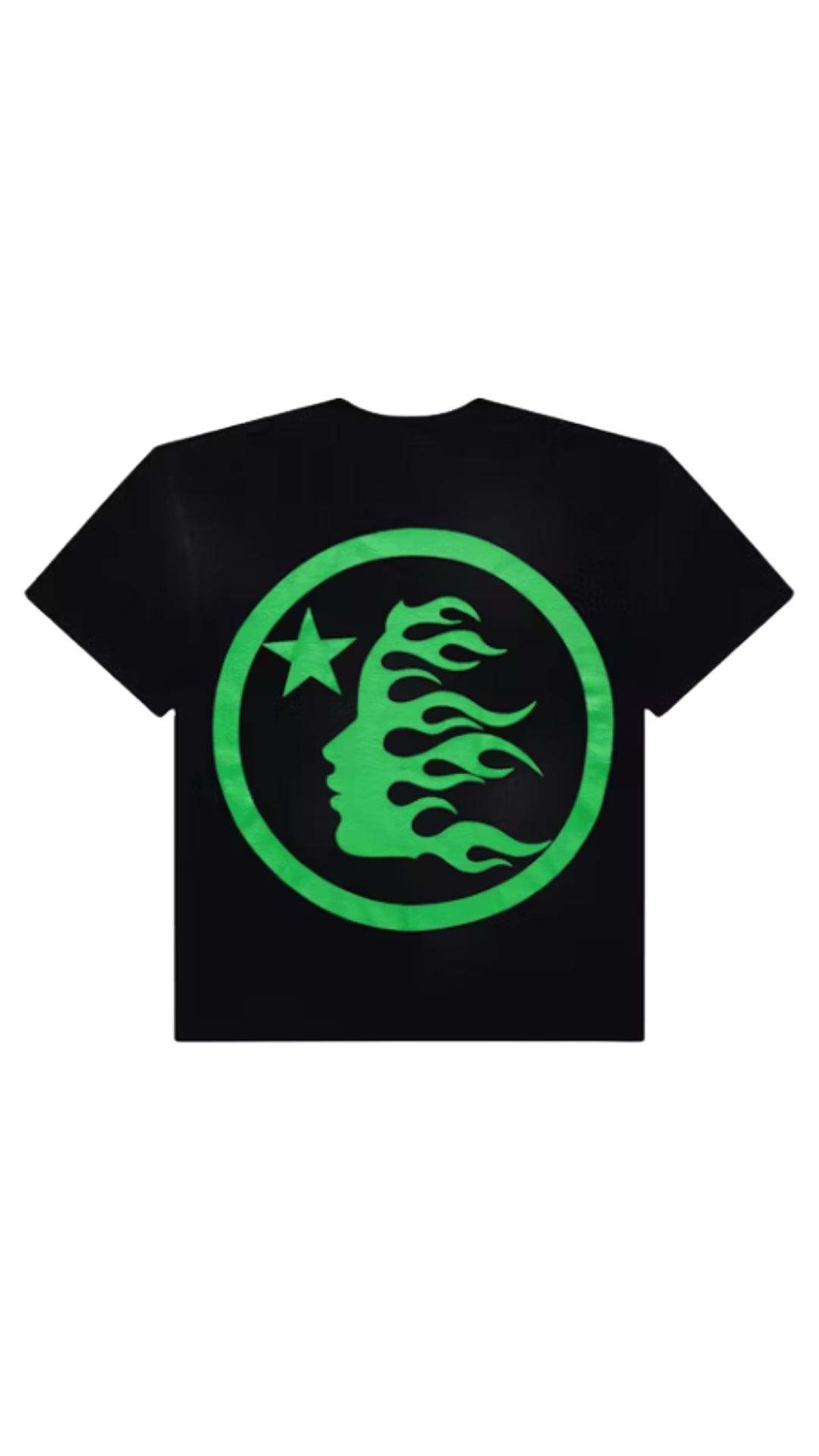 HELLSTAR CLASSIC TEE BLACK/GREEN (GEL PRINT)